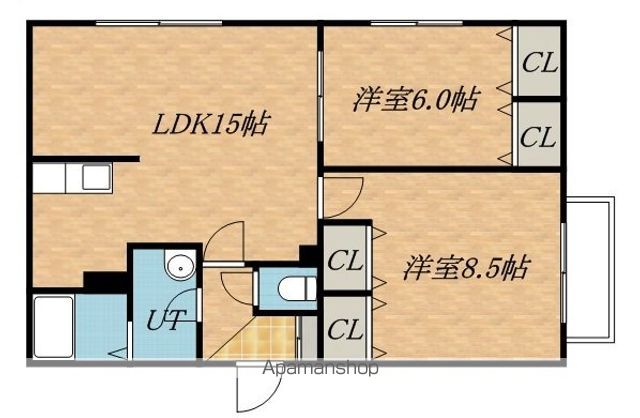 シルキー篠路の間取り写真