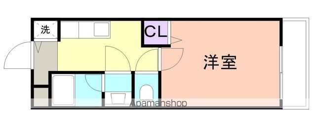 和歌山市秋月のアパートの間取り