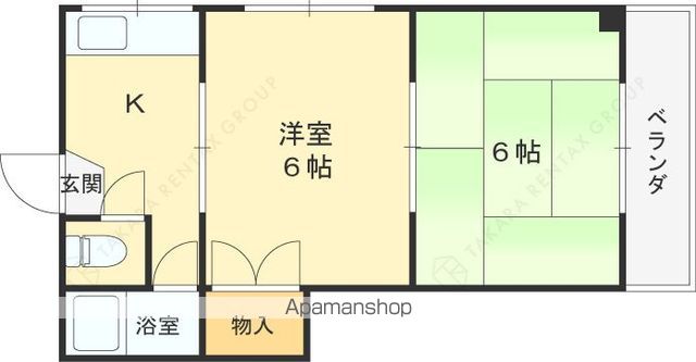 ハイツSKの間取り写真