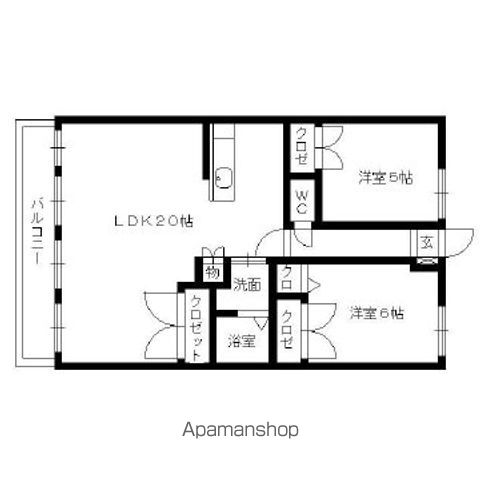 【サンリヤン月の浦Ⅰの間取り】