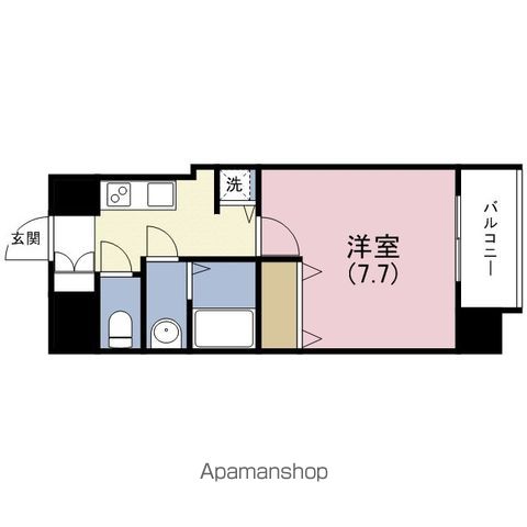 S−RESIDENCE緑橋駅前の間取り写真