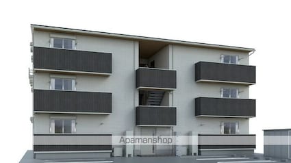 トリシア東和田　Ｗ棟[1LDK/40.29m2]の外観