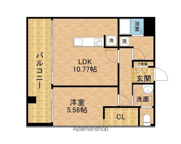FLAT HOSHIDAの間取り写真
