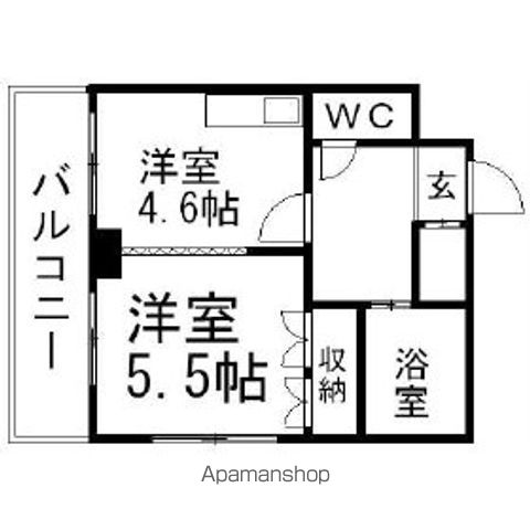 プレサント北35条の間取り写真