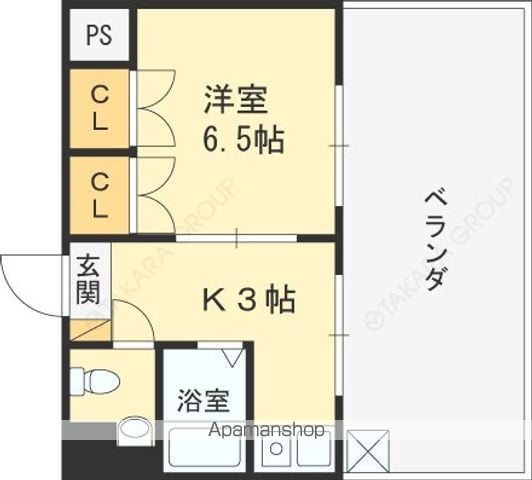 エビス西宮の間取り写真