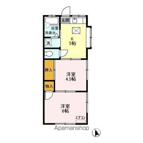 ローズハイツの間取り