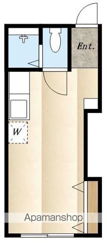 【武蔵野市中町のマンションの間取り】