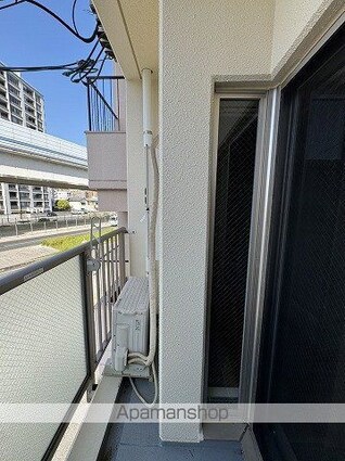 広島県広島市南区宇品海岸１丁目[1K/24.96m2]のバルコニー