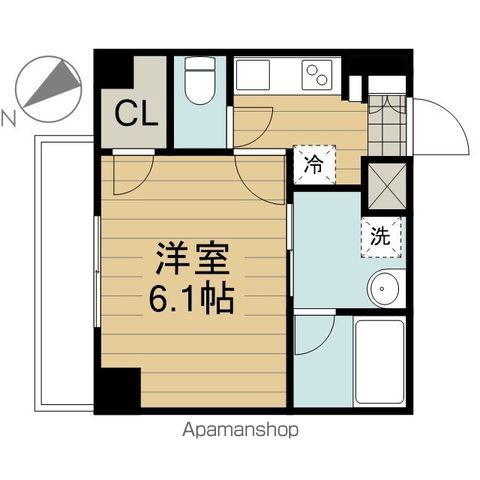 ルフレ　イムーブル立川 1003 ｜ 東京都立川市錦町１丁目10-21（賃貸マンション1K・10階・23.05㎡） その2