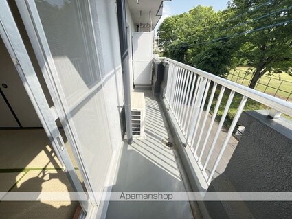 ヒルサイドテラス鶴ヶ島[3DK/54.01m2]のバルコニー