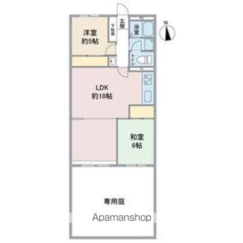 ドミール東山の間取り写真