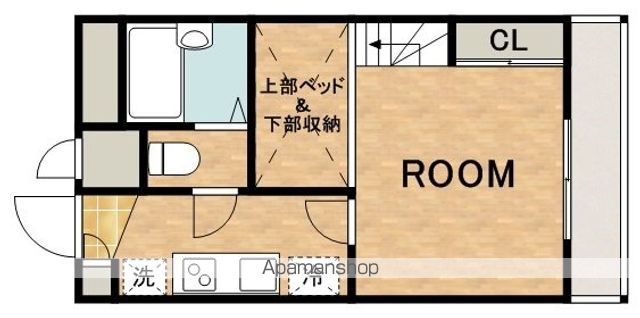 レオパレス西田辺の間取り写真