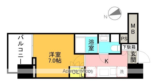 パークアクシス浅草・田原町の間取り写真
