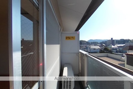 コーポ舟入川[1K/20.8m2]のバルコニー