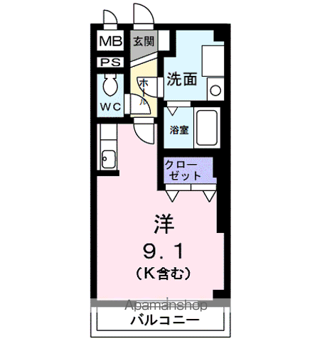 サンモール津田沼の間取り写真