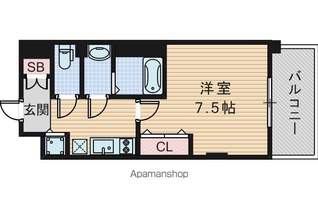 LUXE三国IIの間取り写真