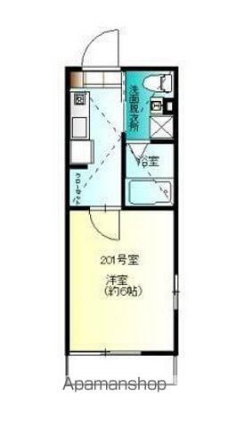 アルテ南太田 204 ｜ 神奈川県横浜市南区庚台6-12（賃貸アパート1K・2階・19.87㎡） その2