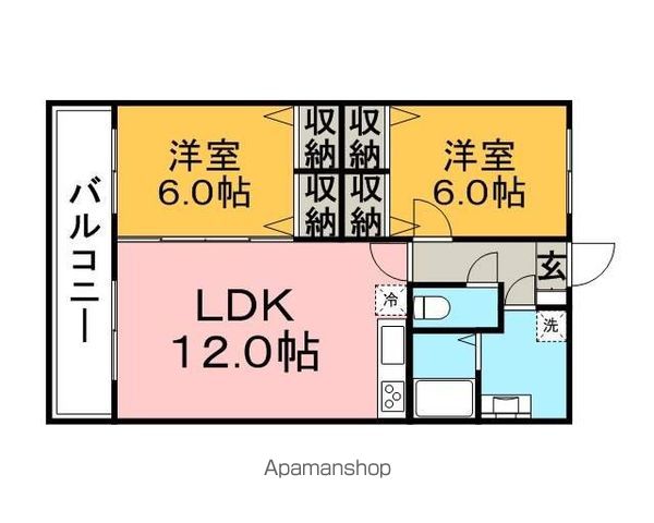 グリーンヒルズ東山IIの間取り写真