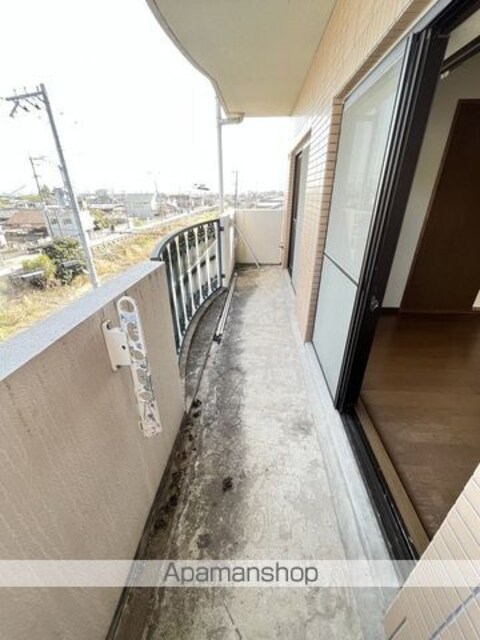 和歌山県和歌山市六十谷[2LDK/55.78m2]のバルコニー