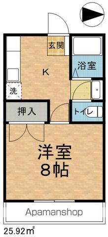 サニーハイツの間取り写真