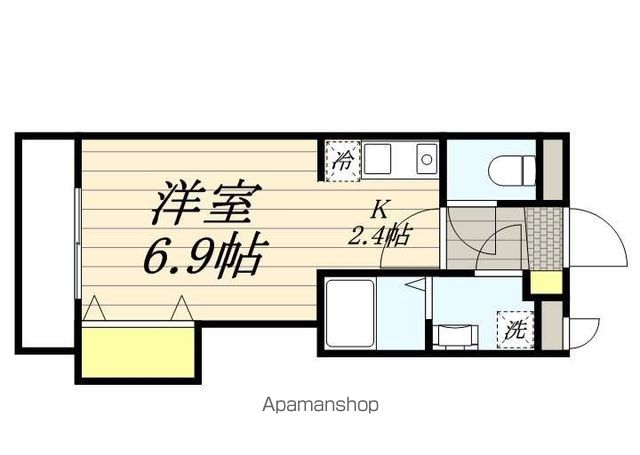 ティエドゥール知手　南棟の間取り