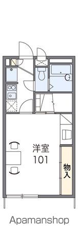 レオパレス甘木川の間取り写真