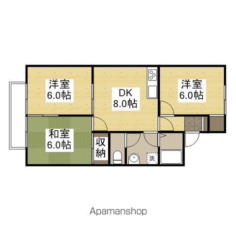 TWIN MF A棟の間取り写真