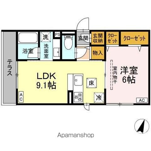 フラクタス東柏ケ谷の間取り写真