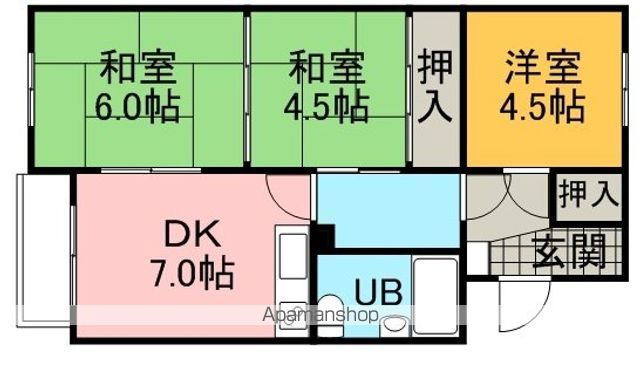 第12松井ビルの間取り写真