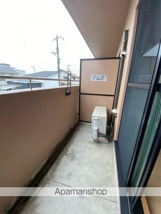 エスティガーデン[1K/27.66m2]のバルコニー