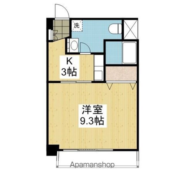 アルカディア矢野[1K/27.94m2]の間取図