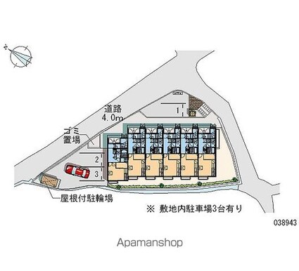 レオパレス天神面[1K/28.15m2]の共用部