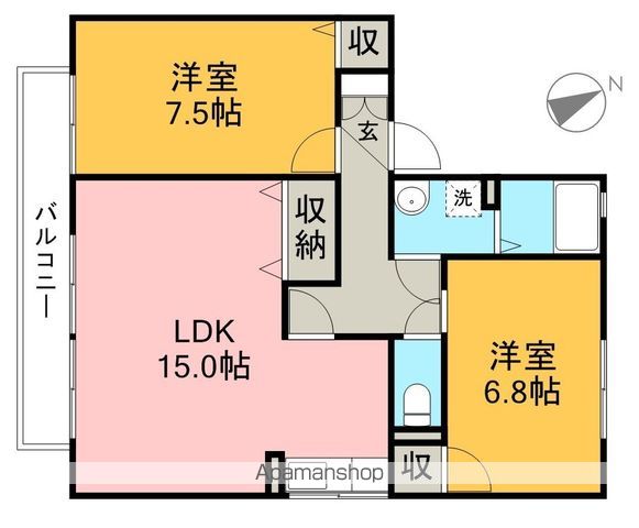 メゾン・テルシャトー　Ｄ棟のイメージ
