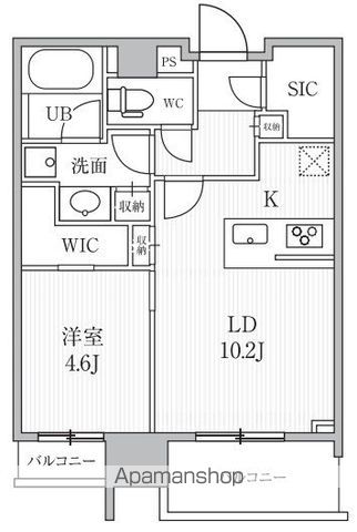 【シーズンフラッツ押上の間取り】