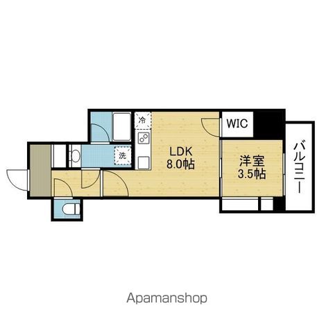 アーバネックス谷町四丁目の間取り写真