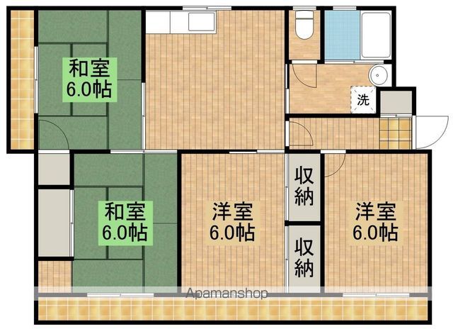 第1高橋マンションの間取り写真