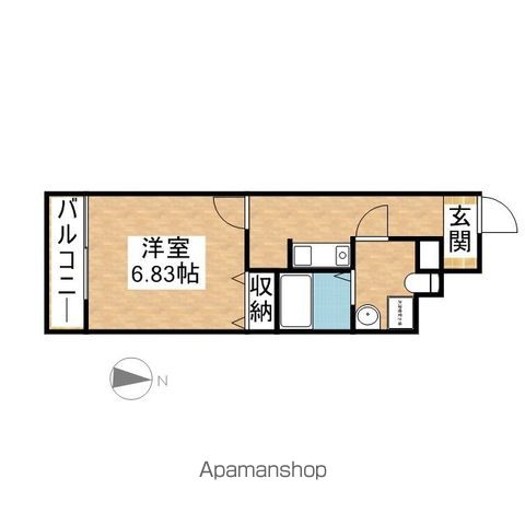 セントレイクセレブ代官町の間取り写真