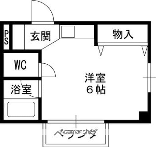 ヴィラージュ久宝園の間取り写真