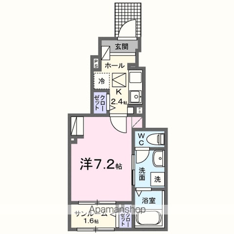 【ネオ・ブライト那珂Ⅲの間取り】