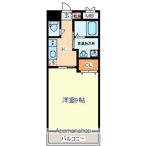 エクセラ晩翠通の間取り写真