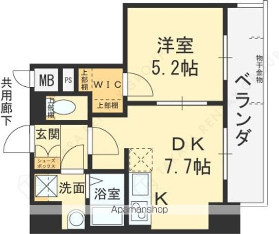 CREST TAPP新大阪の間取り写真