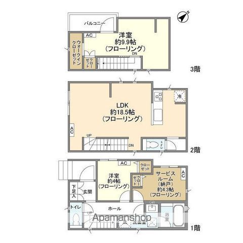 ＫＯＬＥＴ行徳０５の間取り