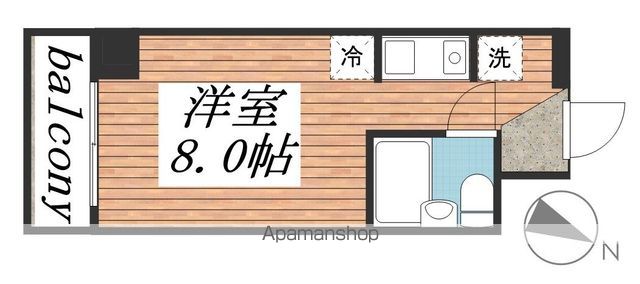 パレスハイツ津田沼の間取り写真