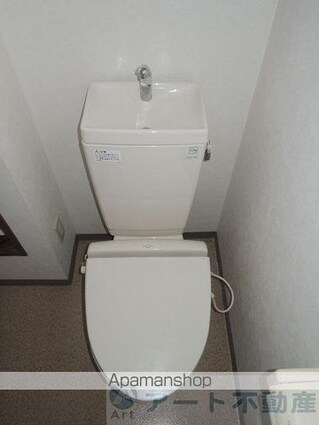 ベルエアー樽味[1K/30.6m2]のトイレ