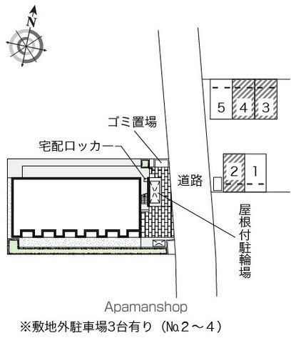 レオネクストクレストタウンＥ 103 ｜ 千葉県松戸市千駄堀1501-30（賃貸アパート1K・1階・26.09㎡） その26