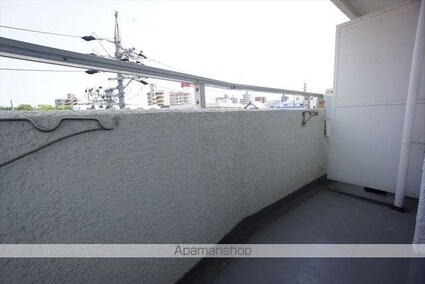 ラッフル徳川[2DK/40m2]のバルコニー