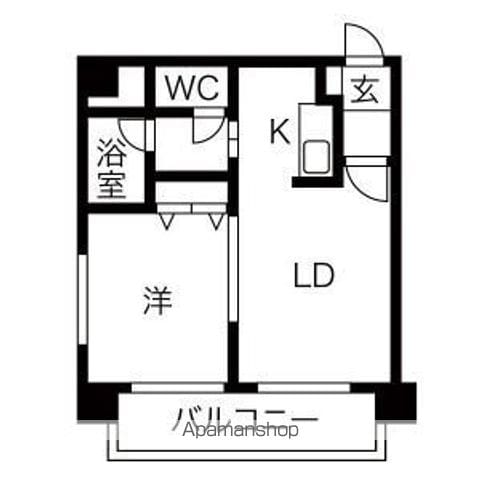 MYプラザ円山公園IIの間取り写真