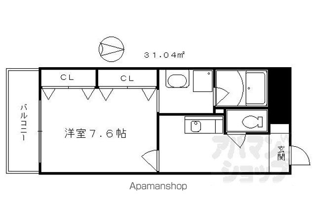 烏丸アネックスIIの間取り写真