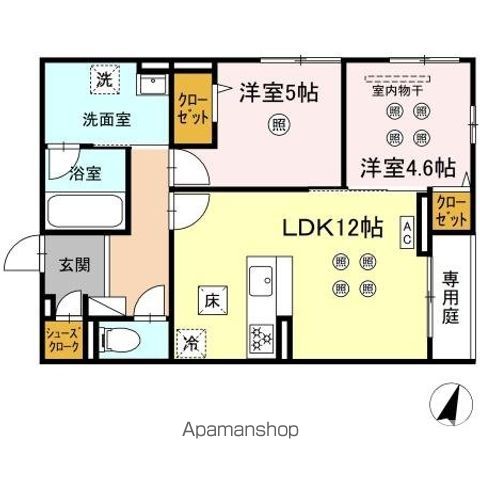TORISIA STAGE 小郡駅南の間取り写真