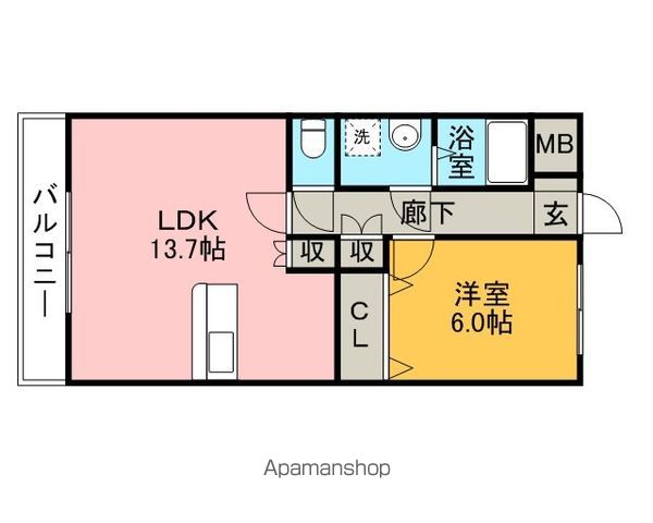 メゾンドオーブIIの間取り写真